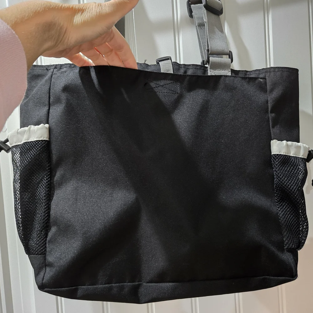 Kavu Black and Gray Baby Bag